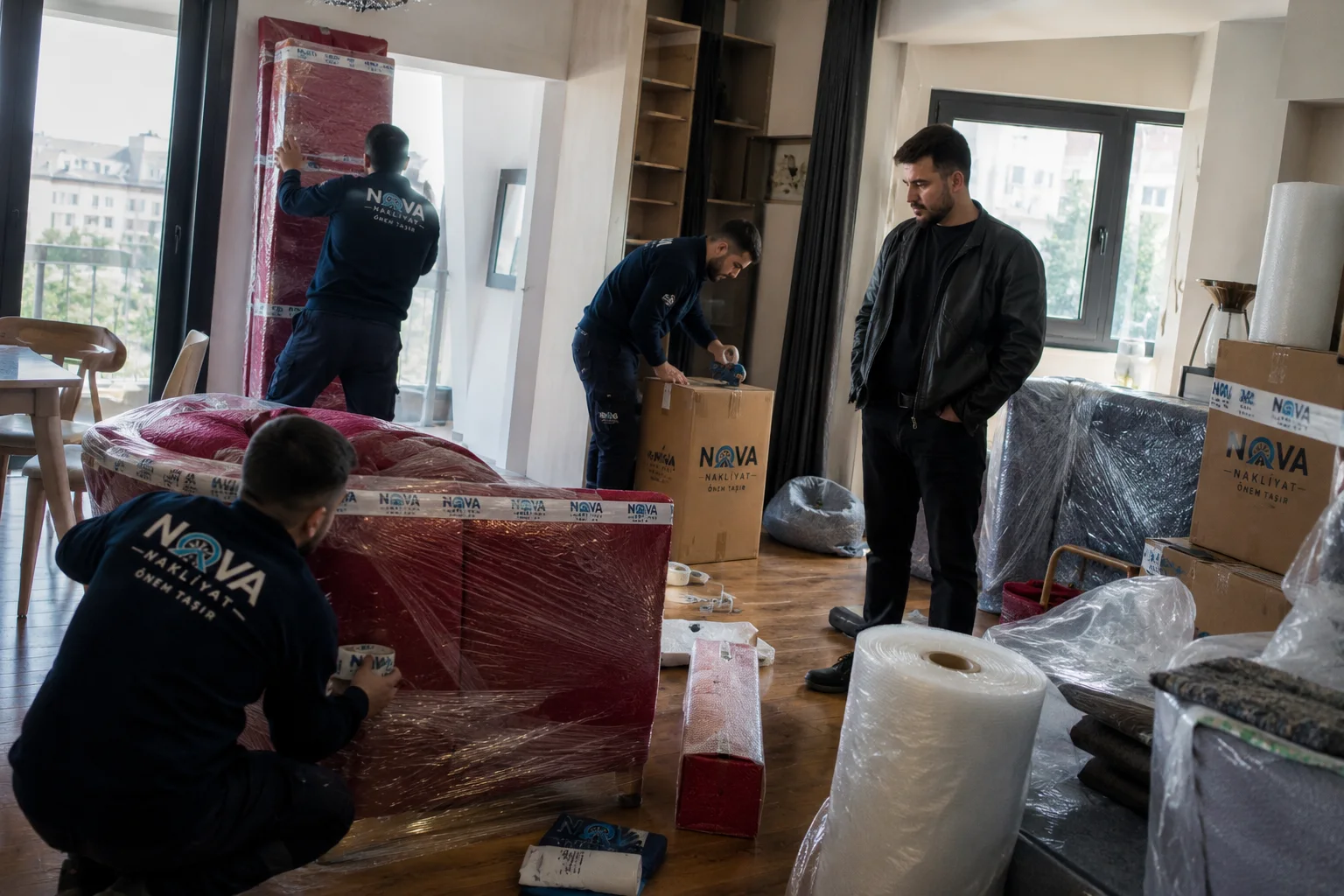 Kars İstanbul Evden Eve Nakliyat taşıma operasyonu