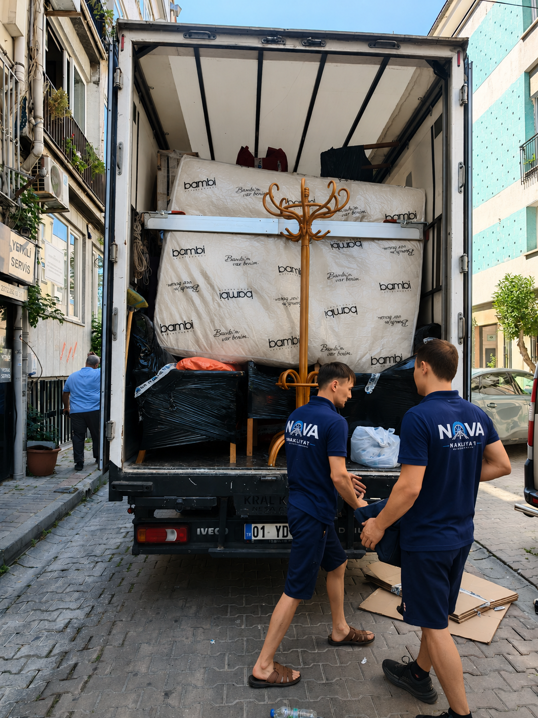 Nova Nakliyat taşıma operasyonu
